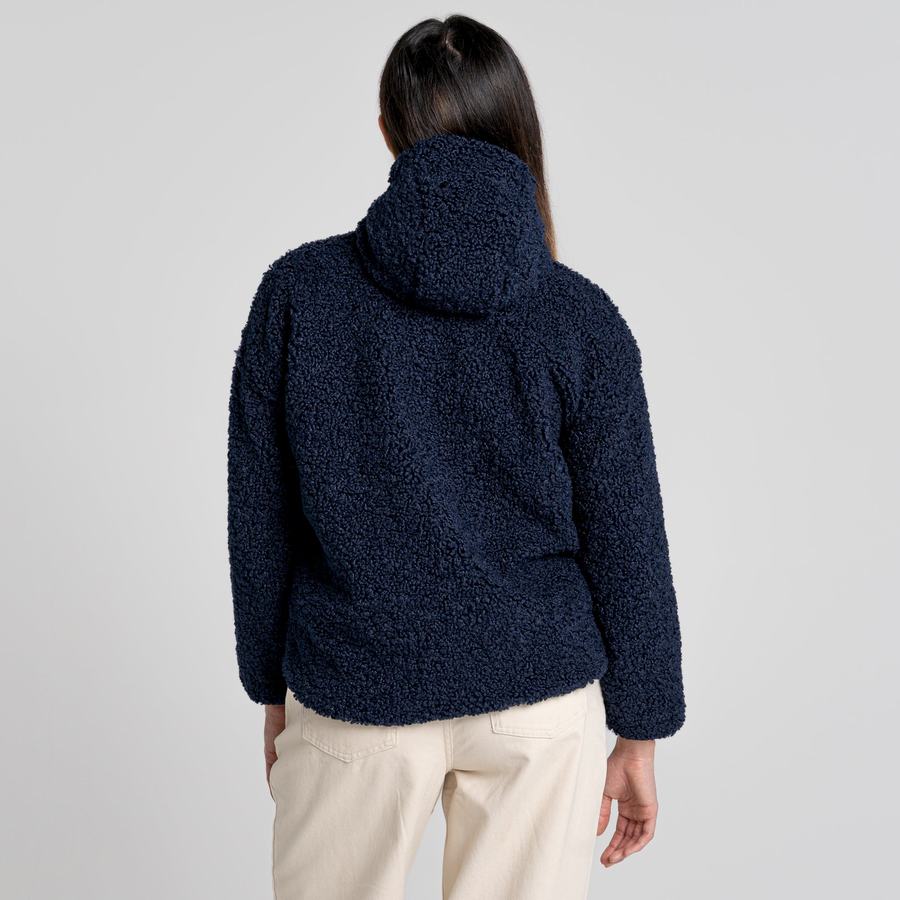 Women's Craghoppers Orlena Hooded Jackets Blue Navy | GTQ24JR
