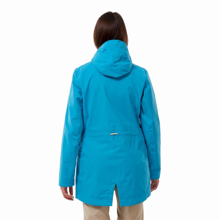 Women's Craghoppers Waterproof Salia Jackets Navy Blue | QYB9046GP