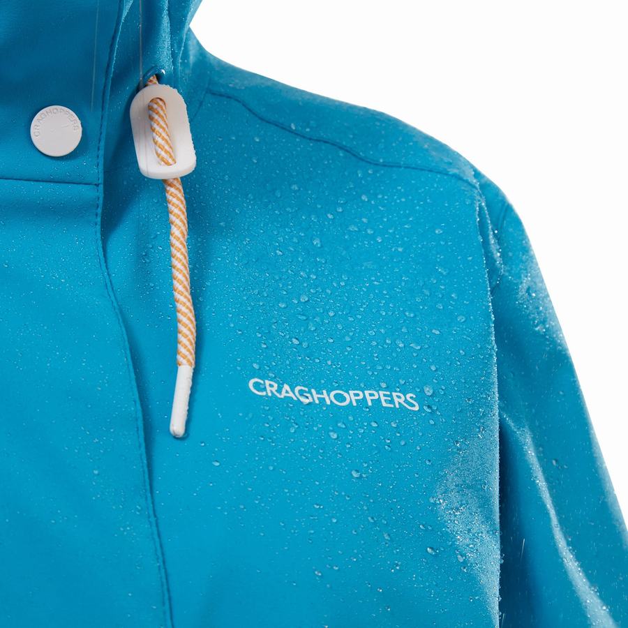Women's Craghoppers Waterproof Salia Jackets Navy Blue | QYB9046GP